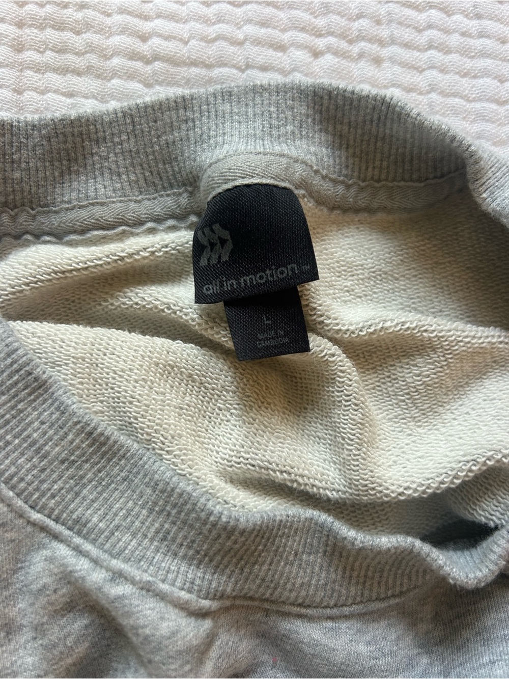 all in motion Grey 'Sunday Reset' Crewneck Sweatshirt - Picture 2 of 2